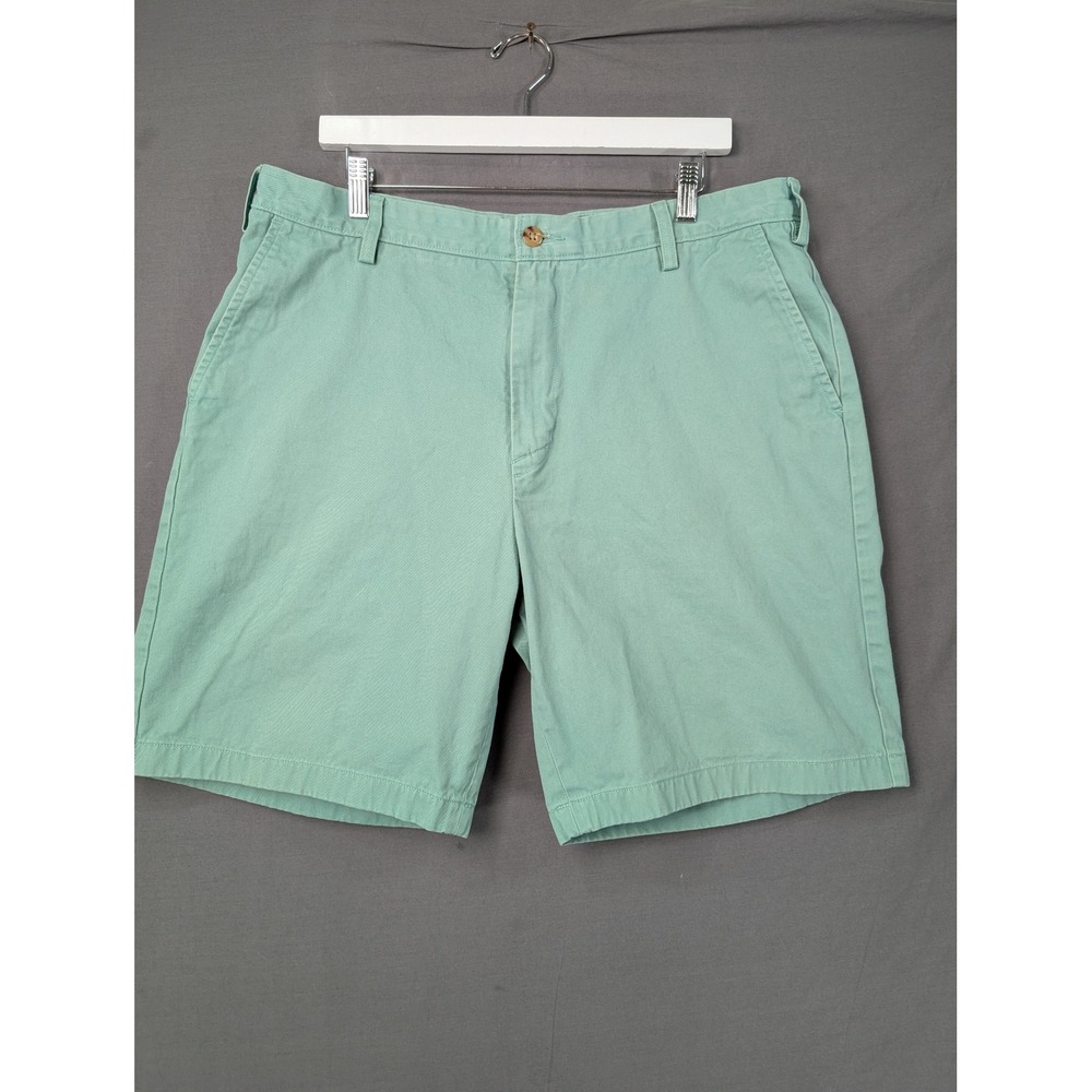 Vineyard Vines‎ Mens 36 Breaker Shorts Chino Flat Front Seafoam Green